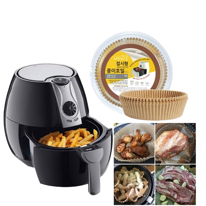 №♟❧Airfryer Nordic Paper / For Airfryer / Oven / Microwave / Frying Pan / accessory