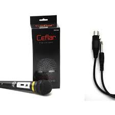 Ceflar Microphone With Cable ไมโครโฟน คุณภาพสูง แบบสาย รุ่น CM-003