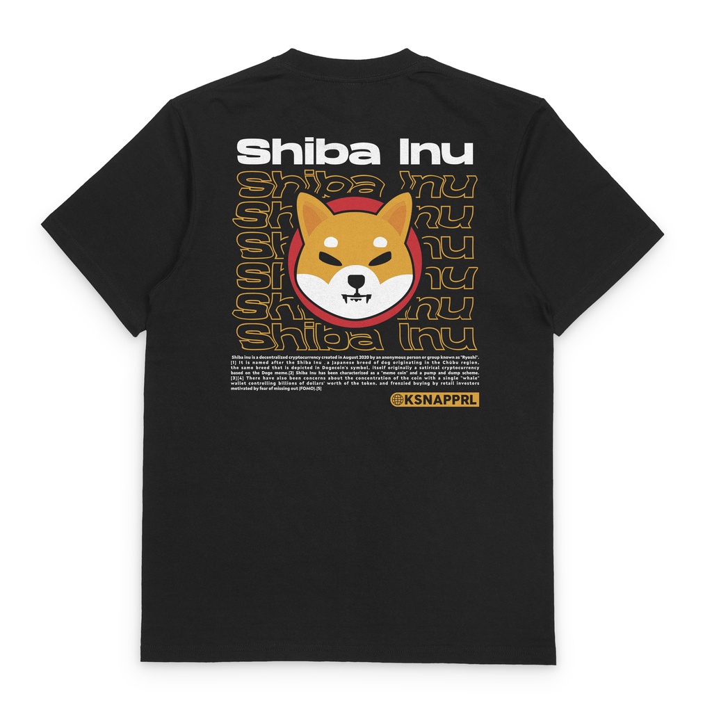 เสื้อยืด Crypto "Shiba Inu KSN APPRL" - เสื้อยืด Cryptocurrency / เสื้อยืดชิบะอินุ / เสื้อยืด Shiba Army / เสื้อยืด Crypto