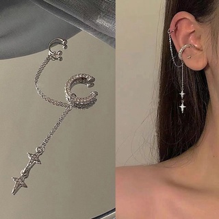 ต่างหูหนีบมินิมอลโซ่ • Minimal Chain Ear Cuff