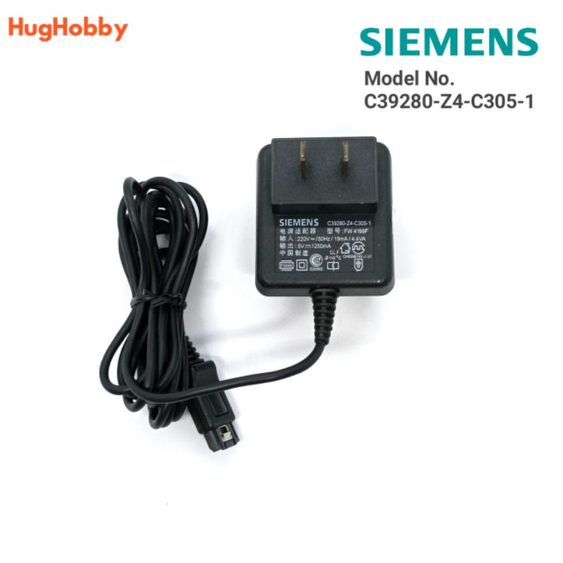 (มือสอง) สายชาร์จแท้โทรศัพท์มือถือ Siemens FW4199 ศูนย์ไทย SAMART C39280-Z4-C305-1