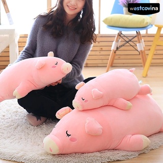 [ใหม่]❀หมอนตุ๊กตาหมูน่ารัก ผ้าฝ้าย PP สีชมพู เหมาะกับของขวัญวันเกิด สําหรับตกแต่งโซฟา