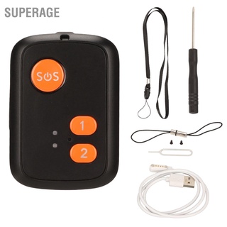 Superage จี้ Gps Ip67 4G Sos กันน้ํา ป้องกันการสูญหาย สําหรับผู้สูงอายุ เด็ก