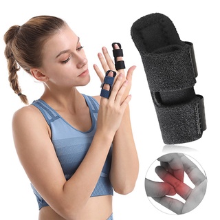 Finger Splint สําหรับบรรเทาอาการปวดนิ้วมือ / ปรับได้บรรเทาอาการปวด