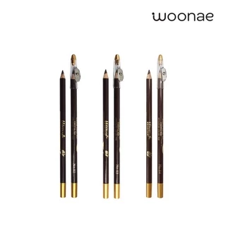 WOONAE EYEBROW PENCIL วูเน่ อายโบรว์ เพนซิล ดินสอเขียนคิ้ว พร้อมกบเหลา