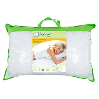 Picasso Comfort หมอนหนุนใยบอลไฟเบอร์ รุ่น  Ball Fiber ผ้าหุ้มทอ 400 เส้น/ 10 ตร.ซม.