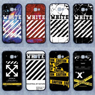 เคส Samsung A7 (2017) ลายWhite ขอบนิ่มหลังแข็ง เคส ถือ เคส Caseเคส TPU ขอบนิ่มหลังแข็ง ไม่ขูดตัวเครื่อง ไม่กัดขอบช่วยปกป