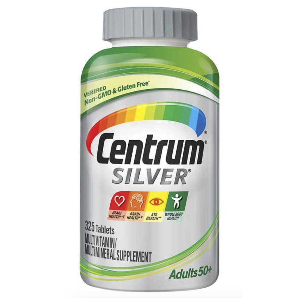 📍 Centrum Silver Men and Women 50+ Multivitamin / Multimineral วิตามินรวม 325 เม็ด สำหรับผู้ใหญ่ที่อ