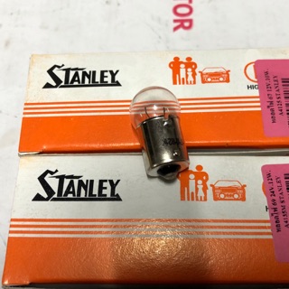 หลอดไฟหรี่หน้า ไฟราวข้าง  Stanley  เเท้ 12/24V 1 จุด หลอดเล็ก ใช้ได้ทั่วไป