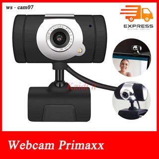 Primaxx กล้อง Webcam ws-cam07 มีไมค์ในตัว Pc camera (มีการรับประกันสินค้า)