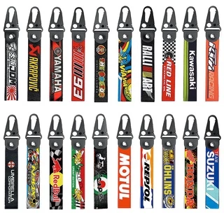 พวงกุญแจรถจักรยานยนต์ ป้องกันการสูญหาย อุปกรณ์เสริม สําหรับ Honda ADV PCX MOTUL JDM AKRAPOVIC