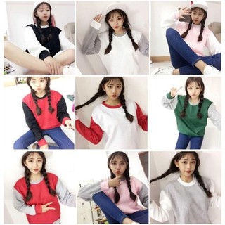 Preorder sweater 2 tone