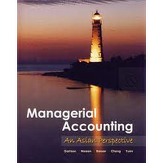 9780071088015 MANAGERIAL ACCOUNTING: ASIAN PERSPECTIVE