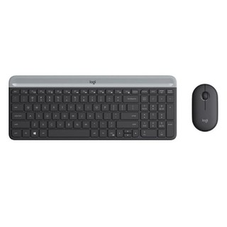 LOGITECH MK470 OFFWHITE Slim Wireless Combo