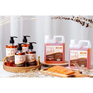 PARI Salmon Oil for Petน้ำมันปลาแซลมอนแท้ ลดขนร่วงบำรุงขนช่วยเจริญอาหารบำรุงสุขภาพสำหรับสุนัขและแมว