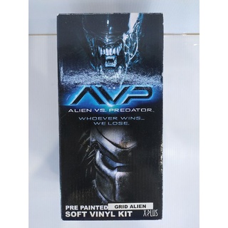 X-PLUS Alien VS Predator Grid Alien Soft Vinyl Kit มือ2