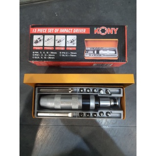 ไขควงตอก KONY 13pcs IMPACT DRIVER