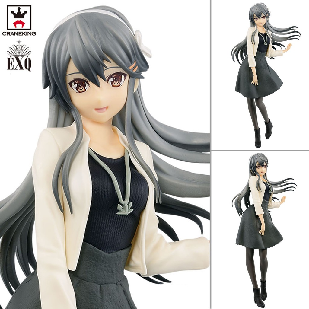 Model Figure งานแท้ Original Kantai Collection Kancolle คันไตคอลเลกชัน เรือรบ โมเอะ คังโคเระ Haruna 