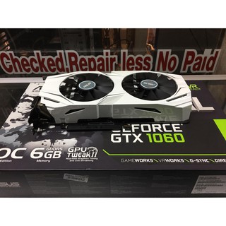 ASUS DUAL GTX1060 6GB OC GDDR5(1854360220512)