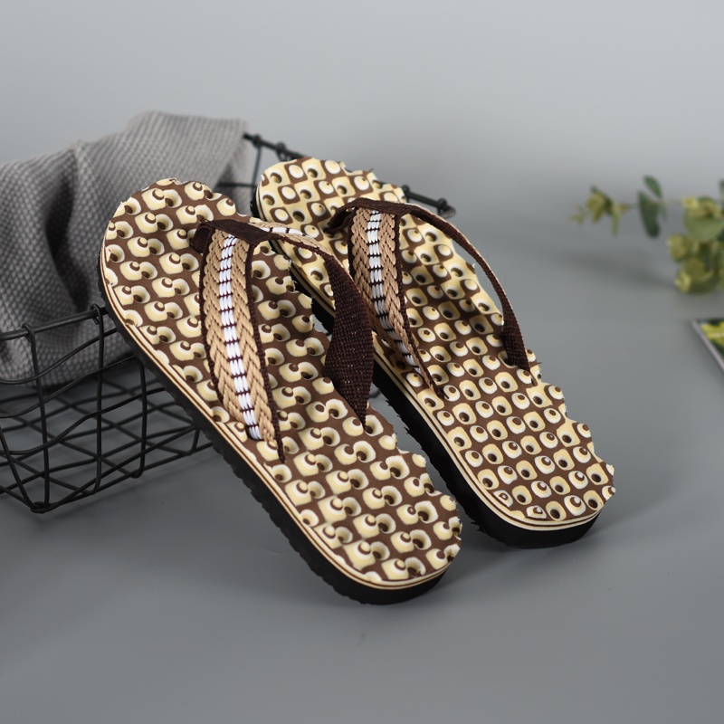 ฤดูร้อนผู้ชายรองเท้าแตะผู้ชาย Flip-Flops รองเท้าแตะผู้ชายรองเท้าแตะ Anti-Slip Soft Sole แฟชั่นสวมใส่ด้านนอก Mas