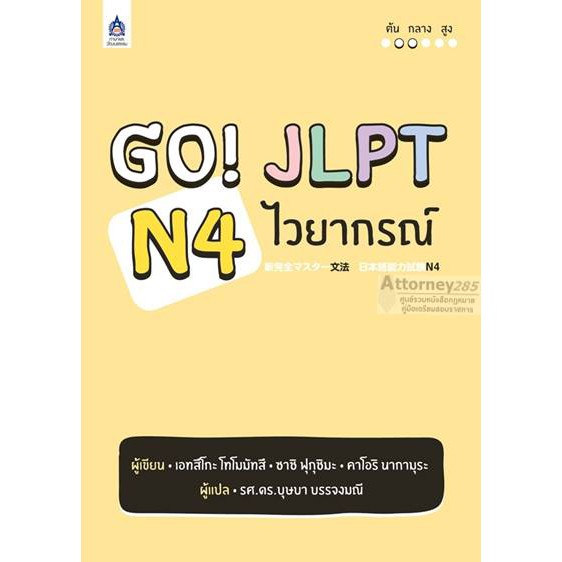 Go! JLPT N4 ไวยากรณ์