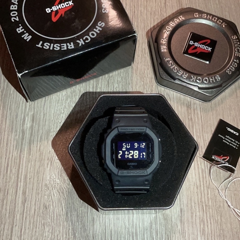 นาฬิกา Casio รุ่น G-Shock DW-5600BB-1 สีดำ