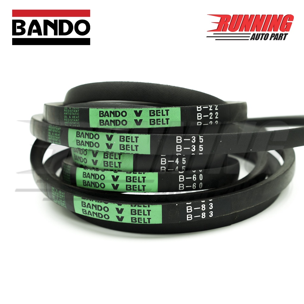 สายพาน BANDO V-BELT B62-B81 B62 B63 B64 B65 B66 B67 B68 B69 B70 B71 B72 B73 B74 B75 B76 B77 B78 B79 