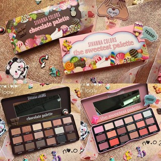 HF7006 Sivanna Eyeshadow พาเลททาตา Sivanna  สีสวยมาก