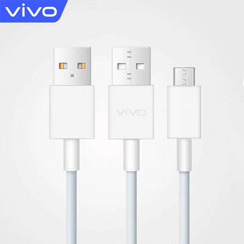 สายชาร์จ MICRO USB รุ่นใหม่ ViVO 2A ของแท้ รองรับเช่น VIVO Y11 Y12 Y15 Y17 V9 V7+ V7 V5Plus V5 V3 Y85 Y81 Y71 ของแท้ 100