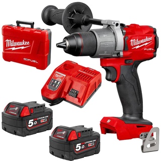 MILWAUKEE NO.M18 FPD2-502C M18 Fuel 2-speed Drill 18V, 502C, สว่านไขควงไร้สาย 18V Factory Gear By Gear Garage