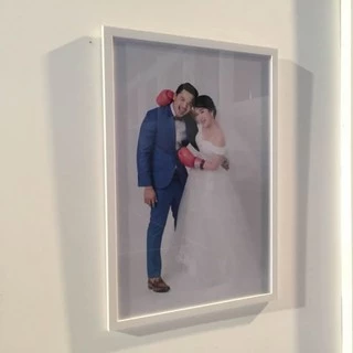 กรอบรูป 20x30 นิ้ว ขอบเรียบ สไตโมเดิร์นร่วมสมัย (สินค้าขายดี)