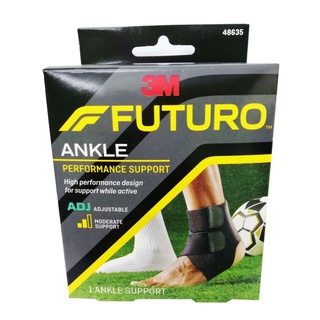 FUTURO ANKLE PERFORMANCE SUPPORT ADJUSTABLE อุปกรณ์พยุงข้อเท้า ชนิดปรับกระชับได้ และระบายความร้อนได้ดี