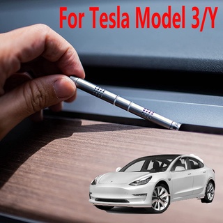 Tesla อุปกรณ์เสริมfor Tesla Model 3 Y Secial Aromatheray Solid Lasting erfume Air conditioning vent FragranceTesla Air F