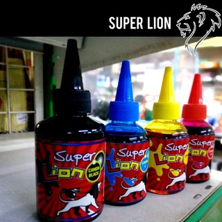 หมึกเติม SUPER LION  สำหรับเครื่องพิมพ์ CANON ขนาด 100cc. ใช้สำหรับเครื่องปริ้นเตอร์ทั้งแบบติดแทงค์และเติมตลับหมึกโดยตรง