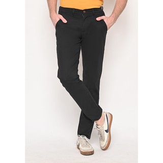 Skelly กางเกงขายาวผู้ชายสีดำ TRUMAN PANTS T2 BLACK