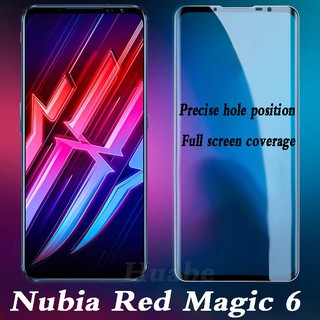 ฟิล์มกระจกนิรภัย แบบเต็มจอ สำหรับ Red Magic 6 ZTE nubia Red Magic 5G 3s Mars 5s3 2 ชิ้น