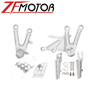 Front footpegs Foot pegs Footrest Pedals Bracket For Honda CBR1000RR CBR 1000RR 1000 RR 04 05 06 07 2004 2005 2006 2007