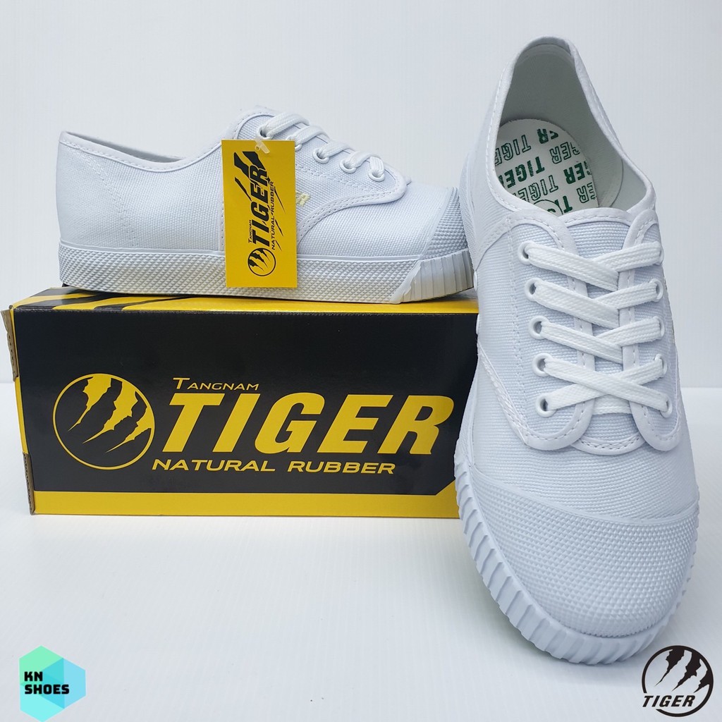 รองเท้านักเรียน รองเท้าผ้าใบนักเรียน เบอร์ 31-45 ไทเกอร์  Tiger 205 ราคาถูก คุณภาพดี