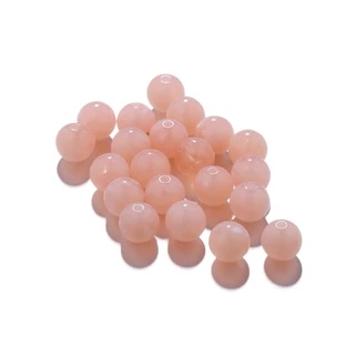 St.kunkka 50 ชิ้น 6 มม ลูกปัดหินเทียม อะคริลิค 34 สี สําหรับทําสร้อยคอ สร้อยข้อมือ DIY