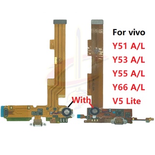 แพรตูดชาร์จ ตูดชาร์จ (Charging flex) สําหรับ Vivo Y51 Y53 Y55 A L Y66 V5 Lite