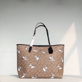 COACH X PEANUTS CITY TOTE (6160)