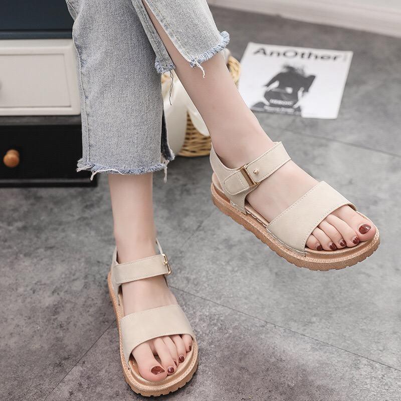 รองเท้าแตะรัดส้น แฟชั่นผู้หญิง (เท้าอวบแนะนำเพิ่ม 1 ไซส์)👡👡