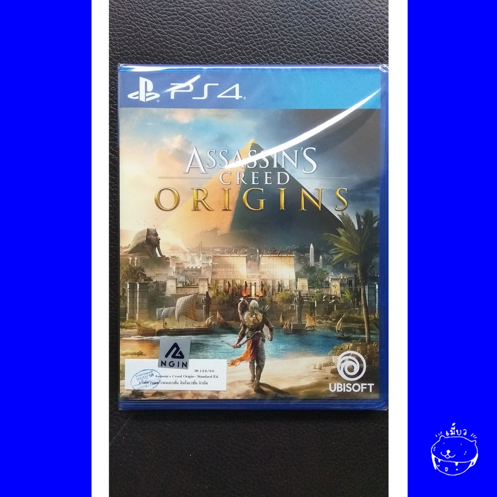 (มือหนึ่ง) PlayStaion 4 (PS4) Assassin's Creed Origins [Zone3] Brand New (มือหนึ่ง) tlxctlxc