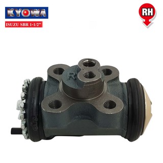 KYOWA กระบอกเบรคหลัง ISUZU SBR 1-1/2" RH ข้างขวา,ล่าง (1-47600-091-1) 1ลูก