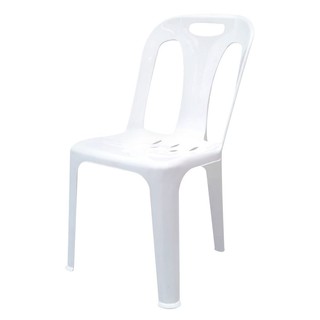 Chair table PLASTIC CHAIR SPRING WHITE Outdoor furniture Garden decoration accessories โต๊ะ เก้าอี้ เก้าอี้พลาสติก SPRIN