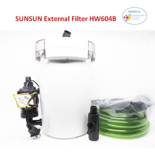 กรองนอกตู้ปลา SUNSUN  External Filter HW604B พร้อมส่ง💥 กรองนอก