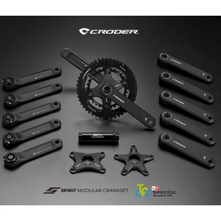 Croder Crankset  จานหน้าจักรยาน สินค้าไต้หวัน