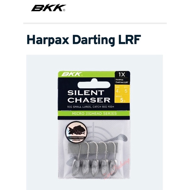 BKK Harpax Darting LRF Micro Jighead Hook
