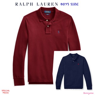 RALPH LAUREN COTTON MESH POLO SHIRT (BOYS SIZE 8-20 YEARS)