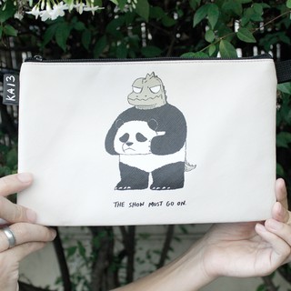 กระเป๋าเครื่องเขียน PVC ลาย Mascot2